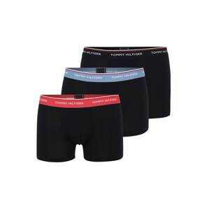 Tommy Hilfiger Underwear Boxeralsók  fekete / piros / fehér / világoskék