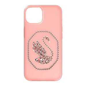 Swarovski Okostelefon-tok 'iPhone 13 Pro'  gitt / rózsaszín
