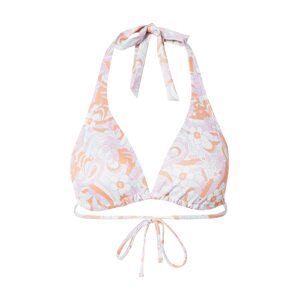 HOLLISTER Bikini felső 'SHINE'  világoskék / világoslila / mandarin / fáradt rózsaszín / fehér