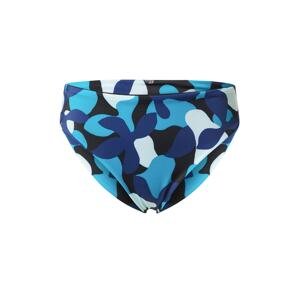 SLOGGI Bikini nadrágok 'Shore Flower'  kék / türkiz / fekete / fehér