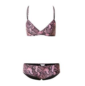 Zadig & Voltaire Bikini  rózsaszín / fekete