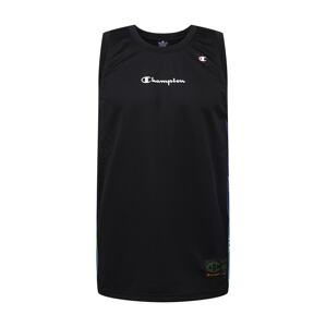 Champion Authentic Athletic Apparel Póló  fekete / fehér / tűzpiros / tengerészkék