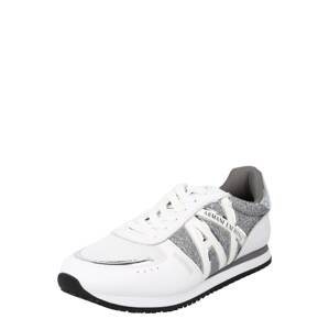 ARMANI EXCHANGE Rövid szárú sportcipők  szürke / fehér