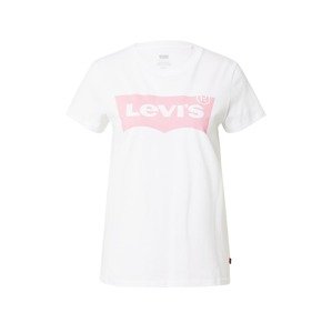 LEVI'S Póló 'THE PERFECT TEE NEUTRALS'  rózsaszín / fehér
