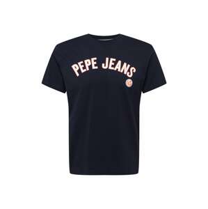 Pepe Jeans Póló 'ALESSIO'  sötétkék / korál / fehér