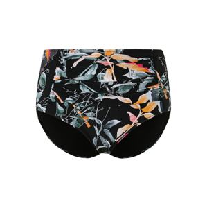 Swim by Zizzi Bikini nadrágok 'Stella'  fekete / vegyes színek