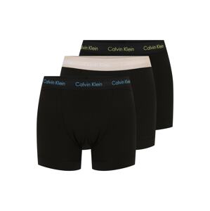 Calvin Klein Underwear Boxeralsók  fekete / kék / piszkosfehér / citromzöld