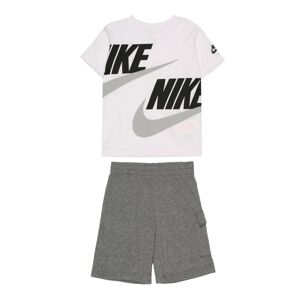 Nike Sportswear Jogging ruhák  szürke / fehér / fekete