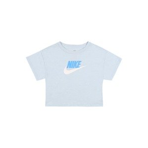 Nike Sportswear Póló  kék / világosszürke / fehér