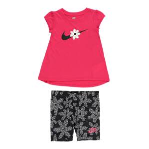 Nike Sportswear Szettek ' DAISY'  fekete / fehér / rózsaszín
