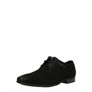 bugatti Fűzős cipő  világosszürke / fekete