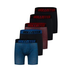HOLLISTER Boxeralsók  kék / fekete / piros