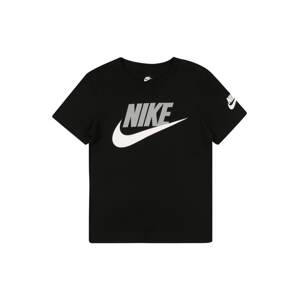 Nike Sportswear Póló 'FUTURA EVERGREEN'  fekete / szürke / fehér