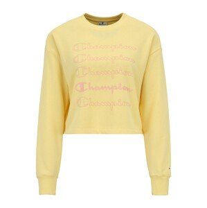 Champion Authentic Athletic Apparel Tréning póló  világos sárga / világos-rózsaszín