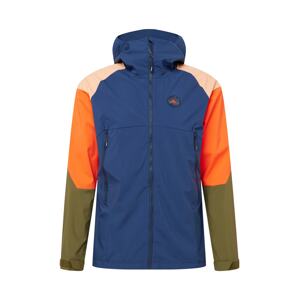 Maloja Kültéri kabátok 'Ischi'  kék / narancs / világos-rózsaszín / khaki