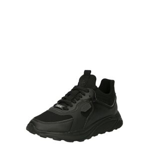 EKN Footwear Rövid szárú edzőcipők 'Larch'  fekete / fehér
