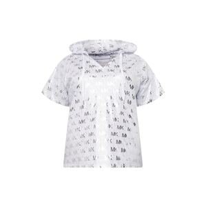Michael Kors Plus Tréning póló  ezüstszürke / fehér