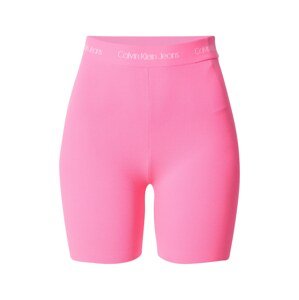Calvin Klein Jeans Leggings 'INTARSIA'  rózsaszín