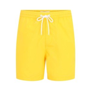Calvin Klein Underwear Rövid fürdőnadrágok  sárga / fehér