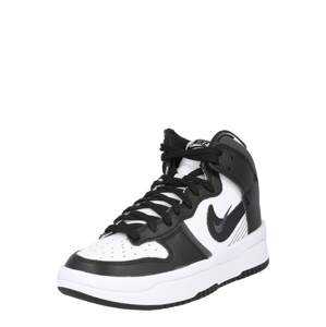 Nike Sportswear Magas szárú sportcipők 'DUNK HIGH UP'  fekete / fehér