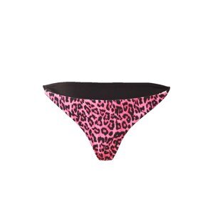 VIERVIER Bikini nadrágok 'Joyce'  rózsaszín / fekete