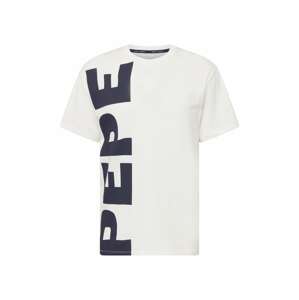 Pepe Jeans Póló 'SHEDRICK'  fehér / éjkék