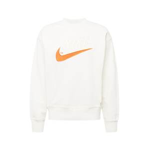 Nike Sportswear Tréning póló  világosszürke / narancs