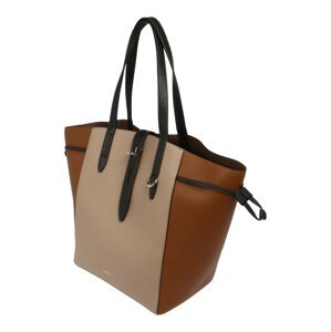 FURLA Shopper táska  bézs / barna / fekete