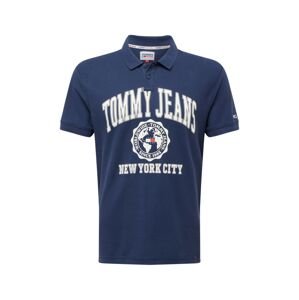 Tommy Jeans Póló  tengerészkék / gránátalma / fehér