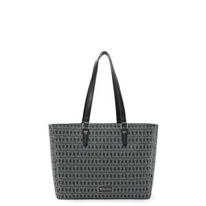 TAMARIS Shopper táska 'Jody'  szürke / fekete