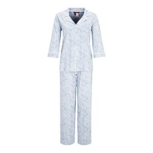 Lauren Ralph Lauren Pizsama  világoskék / füstkék / fehér