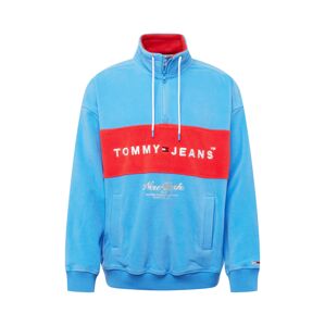 Tommy Jeans Tréning póló  világoskék / piros / fehér