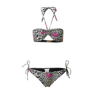 Zadig & Voltaire Bikini  bézs / rózsaszín / fekete