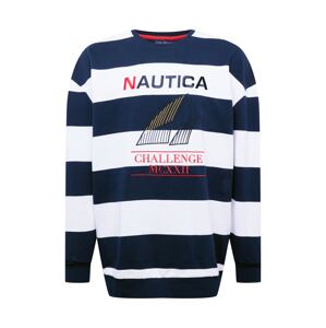 NAUTICA Tréning póló 'Aldine'  tengerészkék / fehér