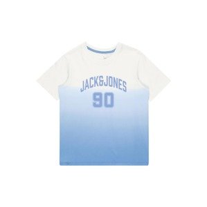 Jack & Jones Junior Póló 'AIRDIP'  világoskék / fehér / királykék