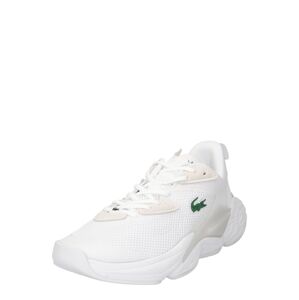 LACOSTE Rövid szárú sportcipők 'Aceshot'  zöld / fehér / tojáshéj