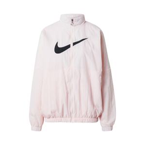 Nike Sportswear Átmeneti dzseki  pasztell-rózsaszín / fekete