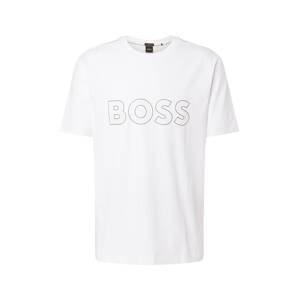 BOSS Green Póló 'TEE 9'  fekete / fehér