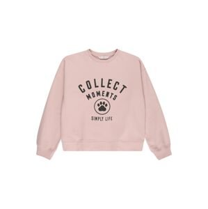 MANGO KIDS Tréning póló 'Dublini'  világos-rózsaszín / fekete