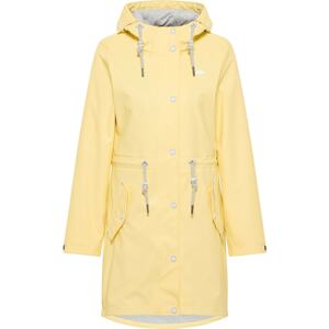 Schmuddelwedda Funkcionális kabátok  világos sárga / szürke melír / fehér