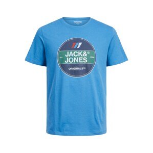 Jack & Jones Plus Póló 'NATE'  vegyes színek / kék