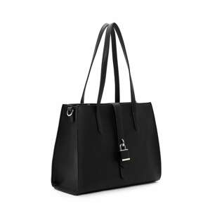 TAMARIS Shopper táska 'Jasmina'  fekete