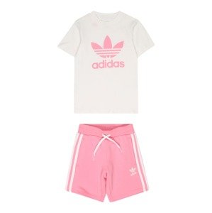 ADIDAS ORIGINALS Jogging ruhák 'Adicolor And'  rózsaszín / fehér