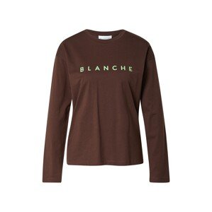 Blanche Póló  világoskék / sötét barna