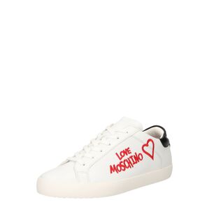 Love Moschino Rövid szárú edzőcipők  piros / fekete / fehér