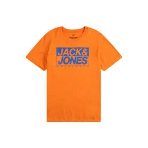 Jack & Jones Junior Póló 'SIMON'  tengerészkék / mandarin
