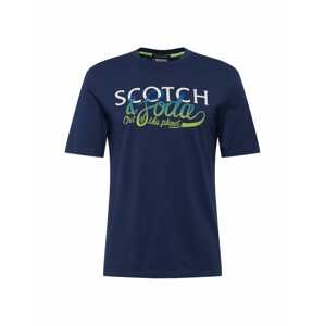 SCOTCH & SODA Póló  kék / tengerészkék / világoszöld / fehér