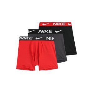 Nike Sportswear Alsónadrág 'ESSENTIAL'  sötétszürke / piros / fekete / fehér