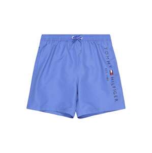 Tommy Hilfiger Underwear Rövid fürdőnadrágok  kék / tengerészkék / fehér / piros