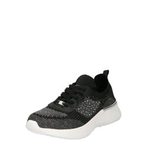 TATA Italia Rövid szárú sportcipők  sötétszürke / fekete / ezüst